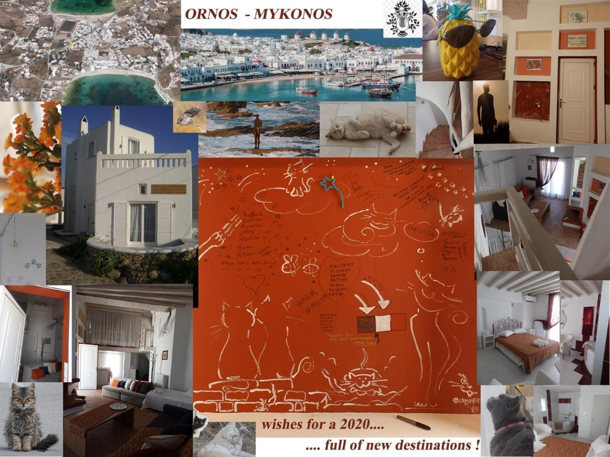 Mykonos Ornos RedOcher Home Exterior foto